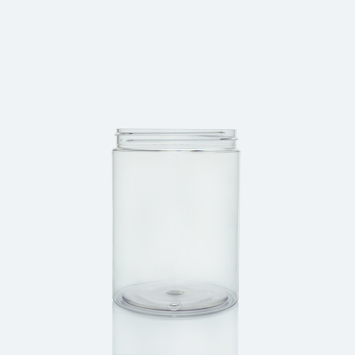 1000ml 100/400 straight cylindrical jar